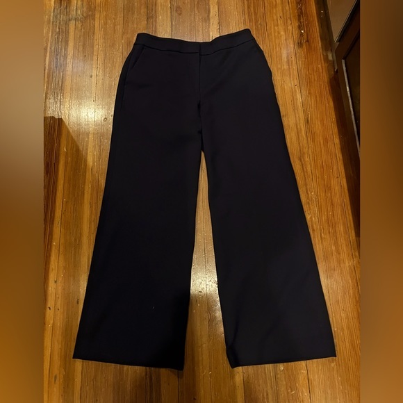 Boden Pants - Women’s Boden Navy Wide Legged Trousers, US 10 Petite